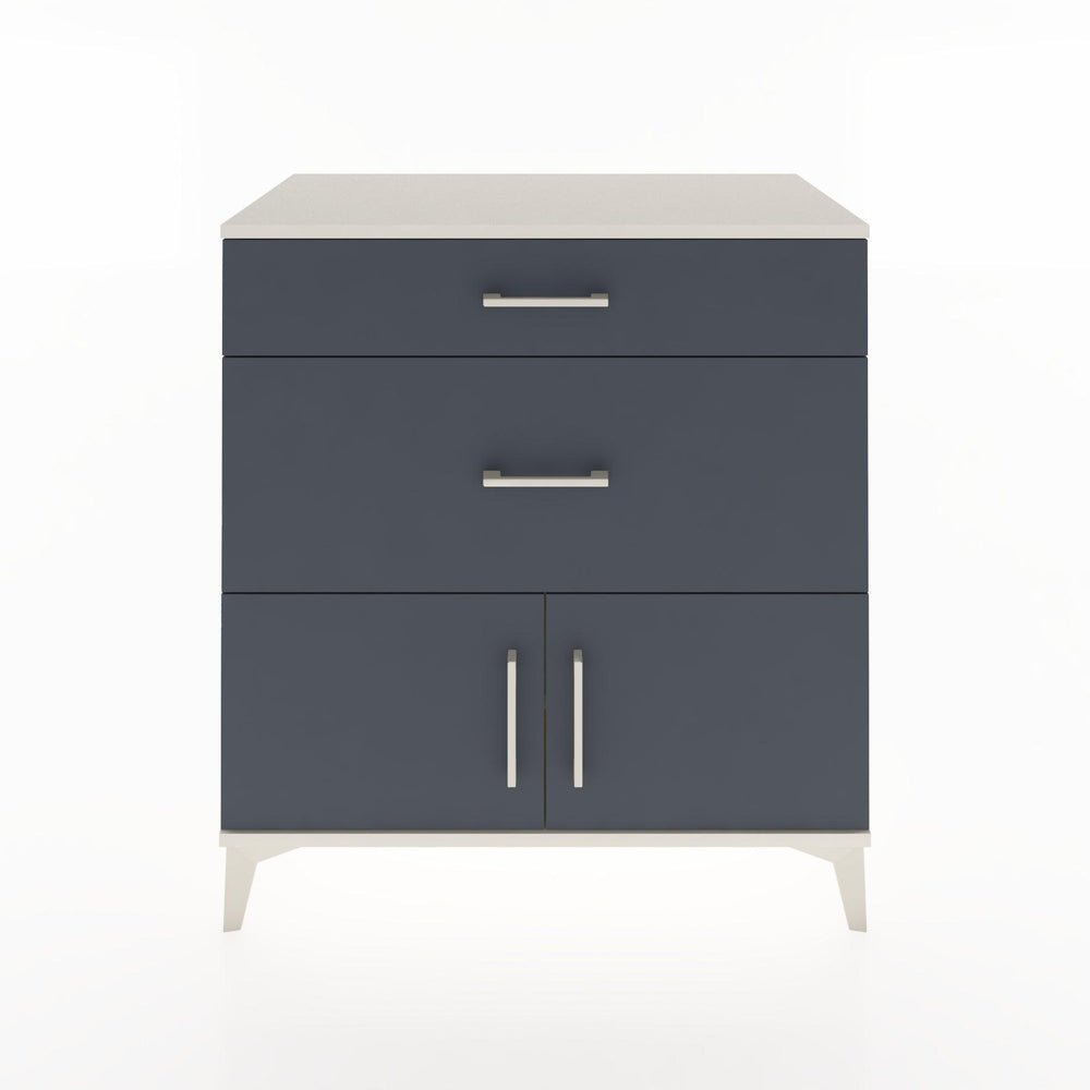 Woodntry Modular Dresser Moonstone 88x44x84 cm with Cover and Drawer KC115-1