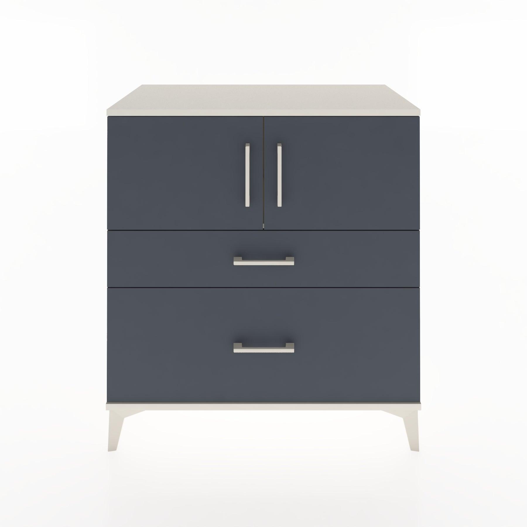Woodntry Modular Dresser Moonstone 88x44x84 cm with Cover and Drawer KC110-1