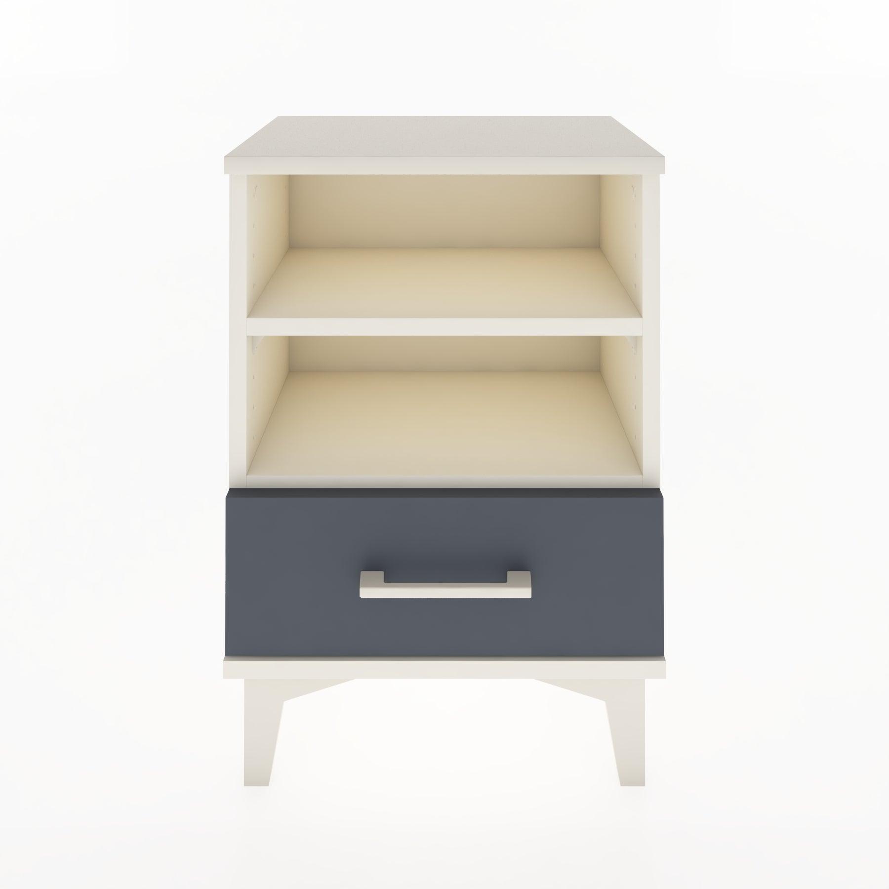 Woodntry Modüler Komodin Çift Raflı 44x30x52 cm Aytaşı - Woodntry