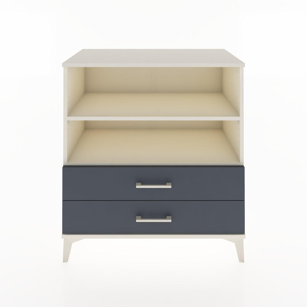 Woodntry Modular Dresser Moonstone 88x44x84 cm with Drawers and Shelves CR16-1