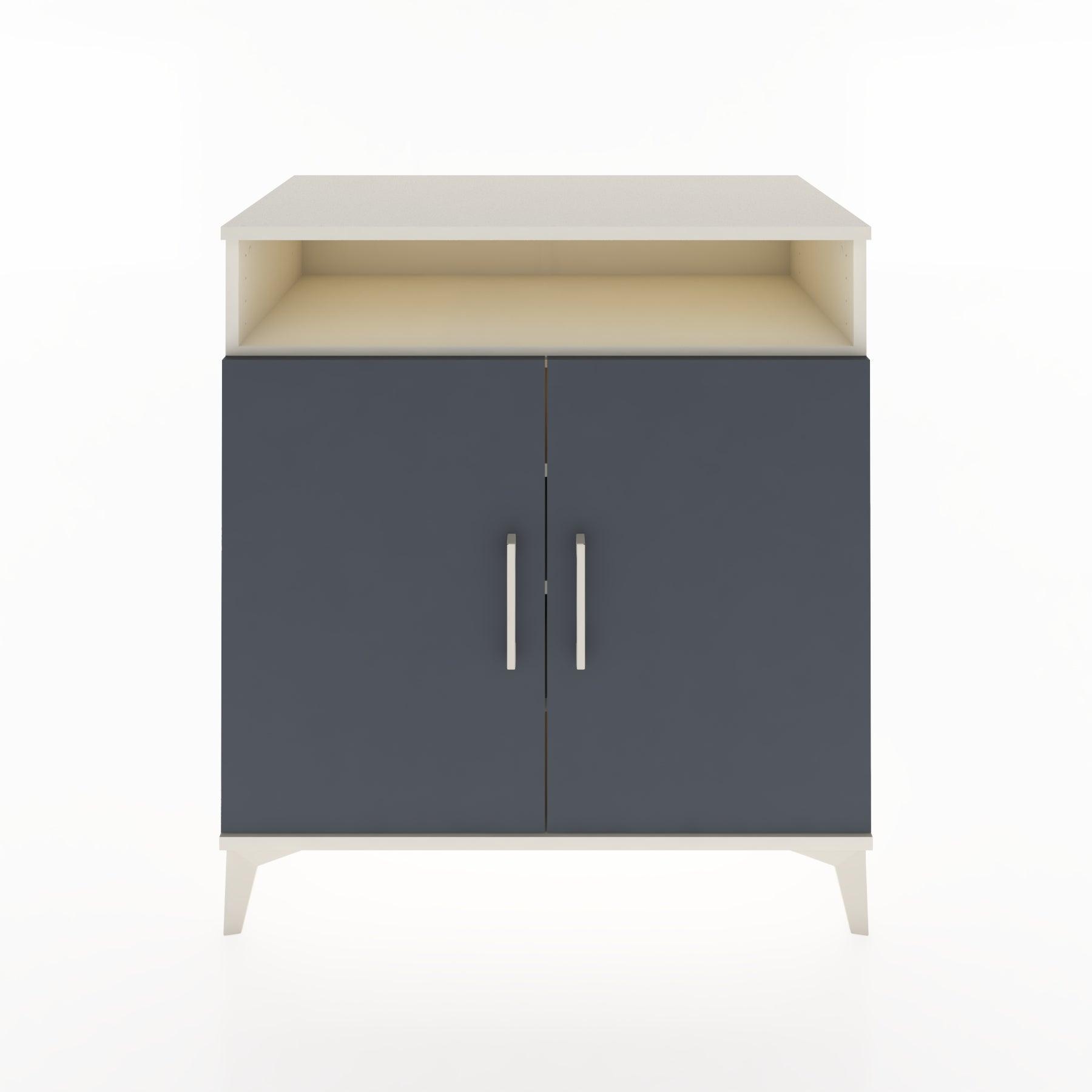 Woodntry Modular Dresser Moonstone 88x44x84 cm with Cover and Shelf KR82-1