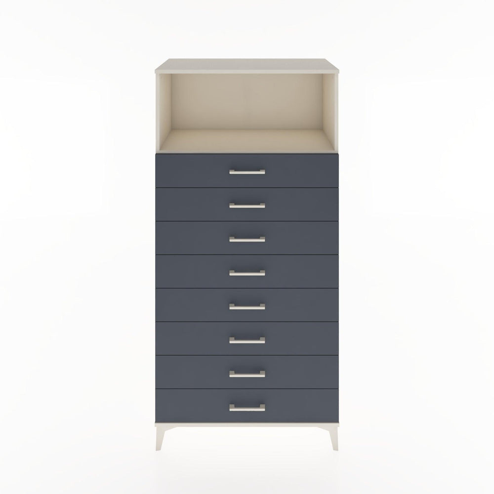 Woodntry Modular Cabinet Moonstone 88x44x170 cm with Drawers and Shelves CR32-1