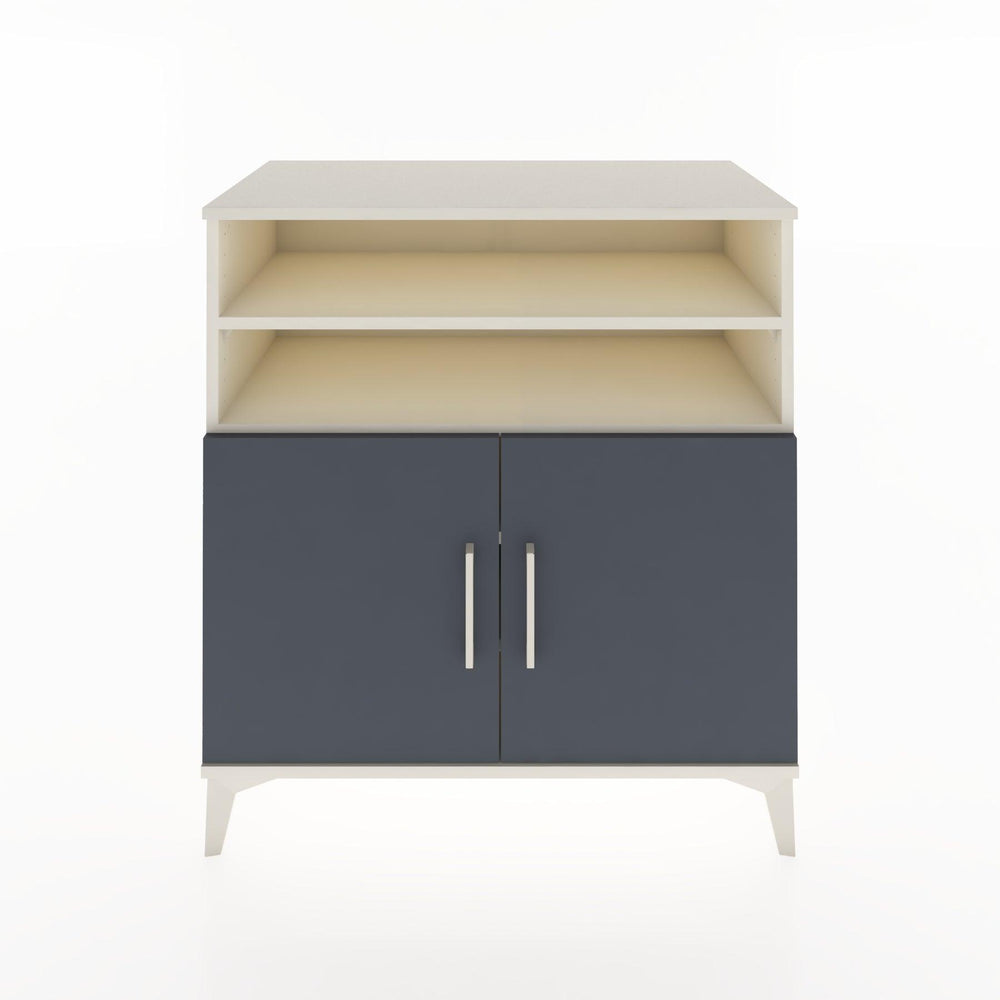 Woodntry Modüler Şifonyer Aytaşı 88x44x84 cm Kapaklı ve Raflı KR37-1