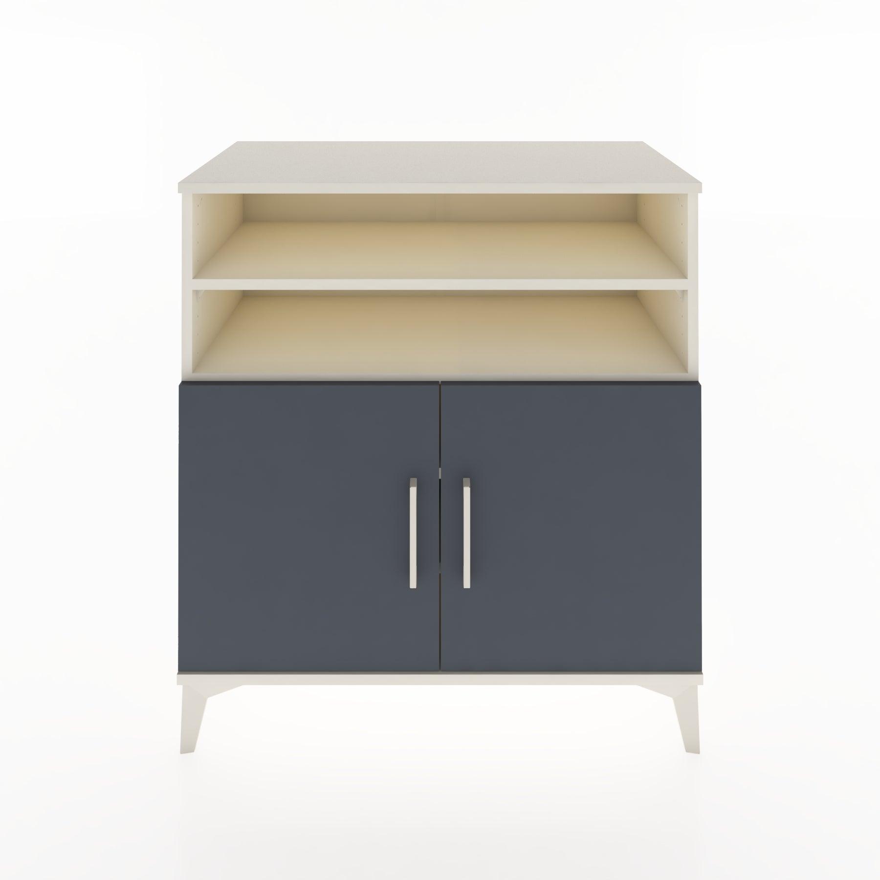 Woodntry Modular Dresser Moonstone 88x44x84 cm with Cover and Shelf KR37-1