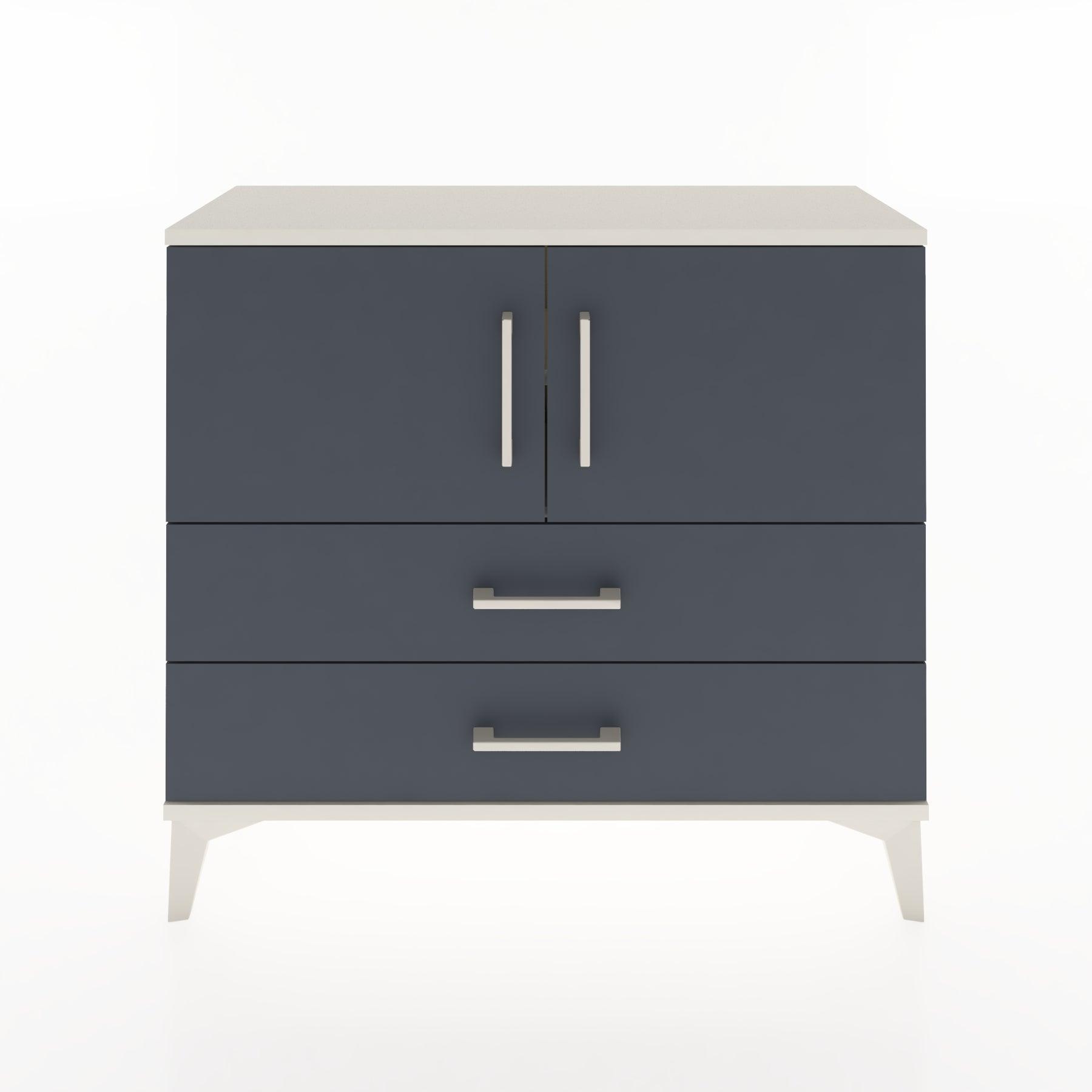 Woodntry Modüler Şifonyer Kapak ve Çekmeceli T1 88x30x94 cm Aytaşı - Woodntry
