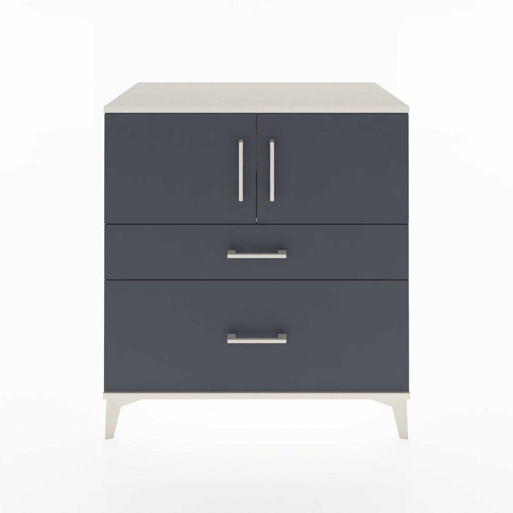 Woodntry Modular Dresser Moonstone 88x44x84 cm with Cover and Drawer KC109-1