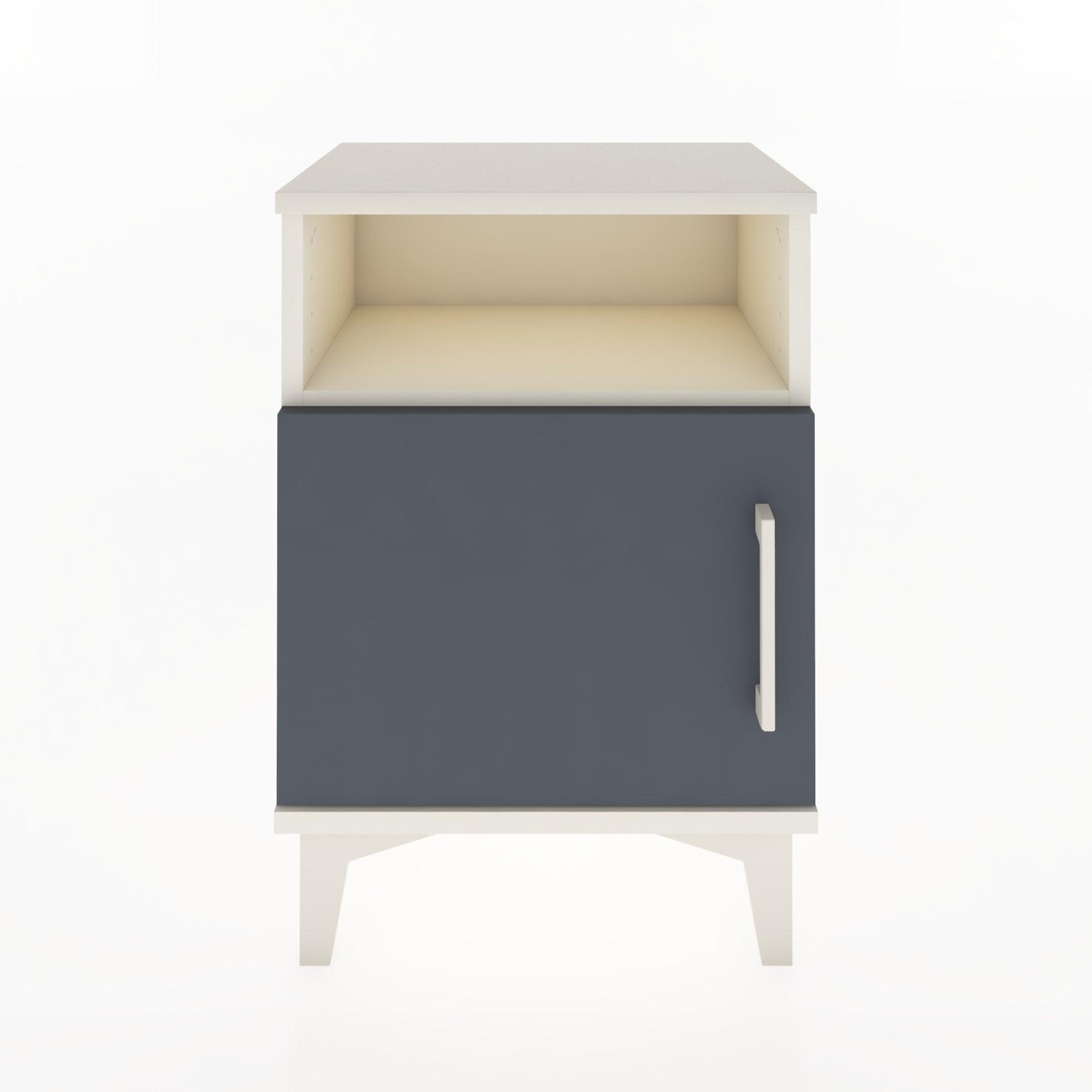 Woodntry Modüler Komodin Raf ve Tek Kapaklı 44x30x52 cm Aytaşı - Woodntry