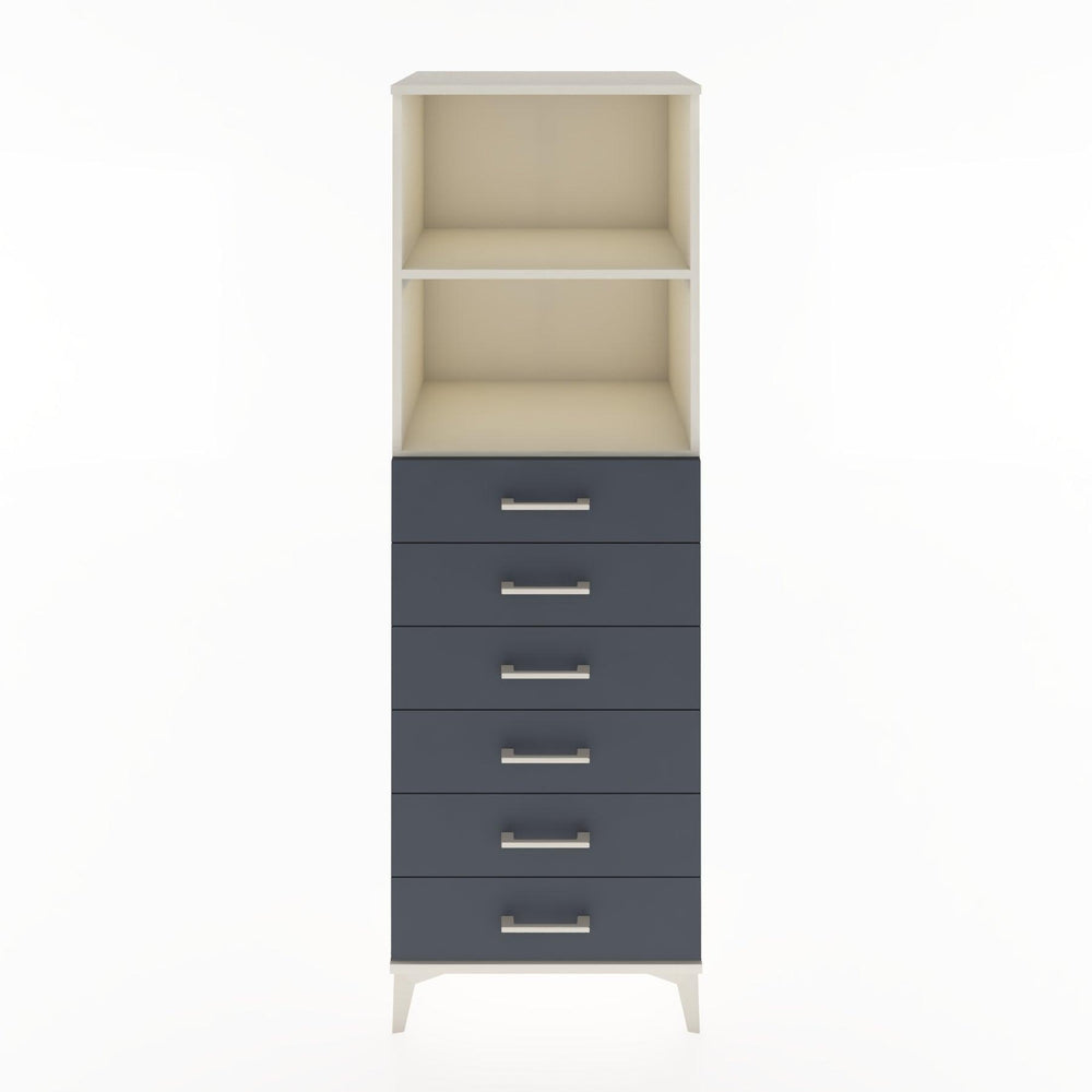 Woodntry Modüler Dolap Aytaşı 60x44x170 cm Çekmeceli ve Raflı CR34-1