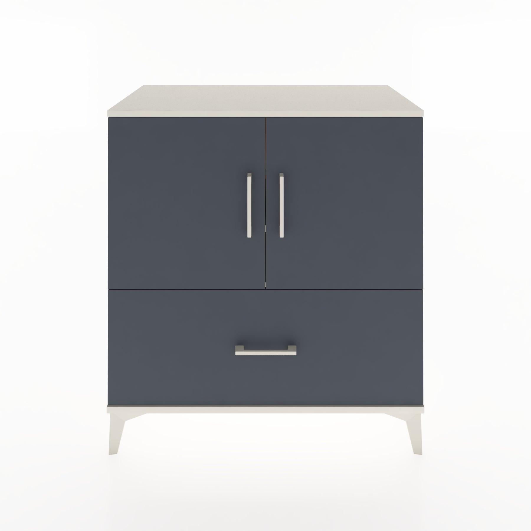 Woodntry Modular Dresser Moonstone 88x44x84 cm with Cover and Drawer KC46-1