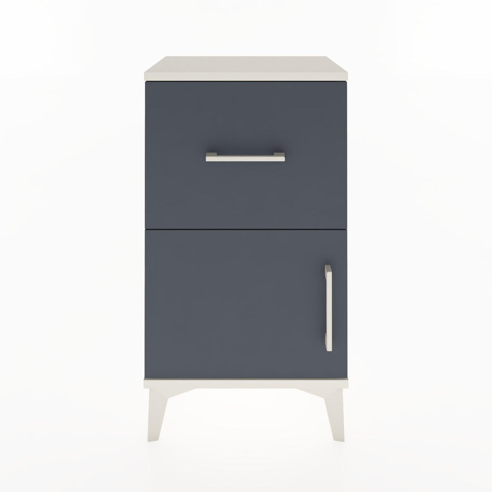 Woodntry Modüler Komodin Çekmece ve Kapaklı V1 44x30x68 cm Aytaşı - Woodntry