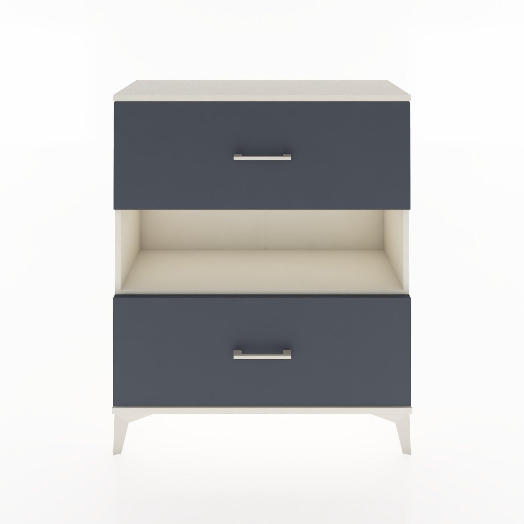 Woodntry Modüler Şifonyer Aytaşı 88x30x94 cm Çekmeceli ve Raflı CR17-1