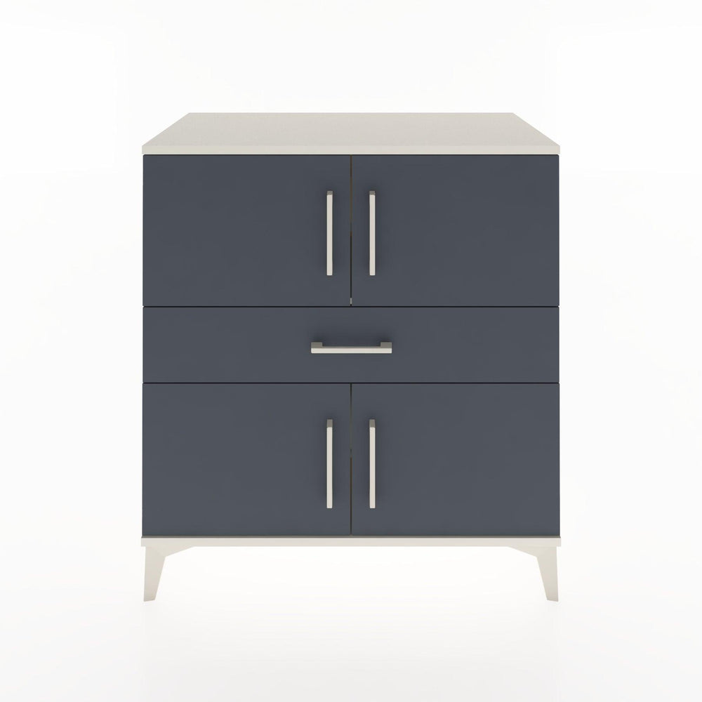 Woodntry Modüler Şifonyer Aytaşı 88x44x84 cm Kapaklı ve Çekmeceli KC101-1