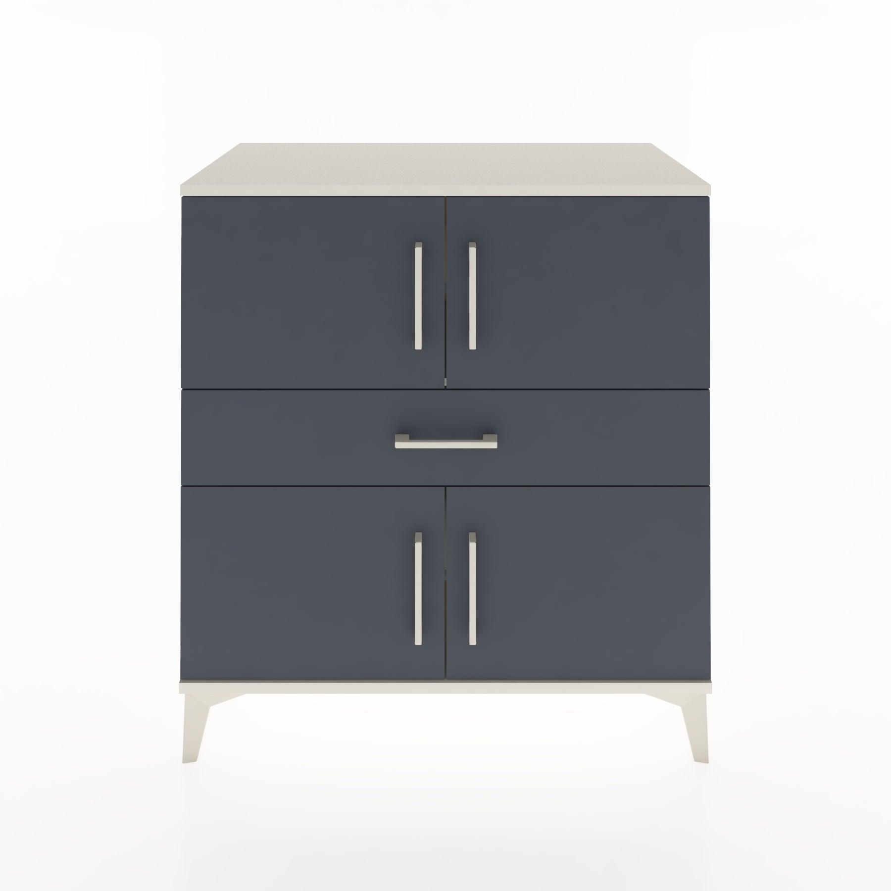 Woodntry Modular Dresser Moonstone 88x44x84 cm with Cover and Drawer KC101-1