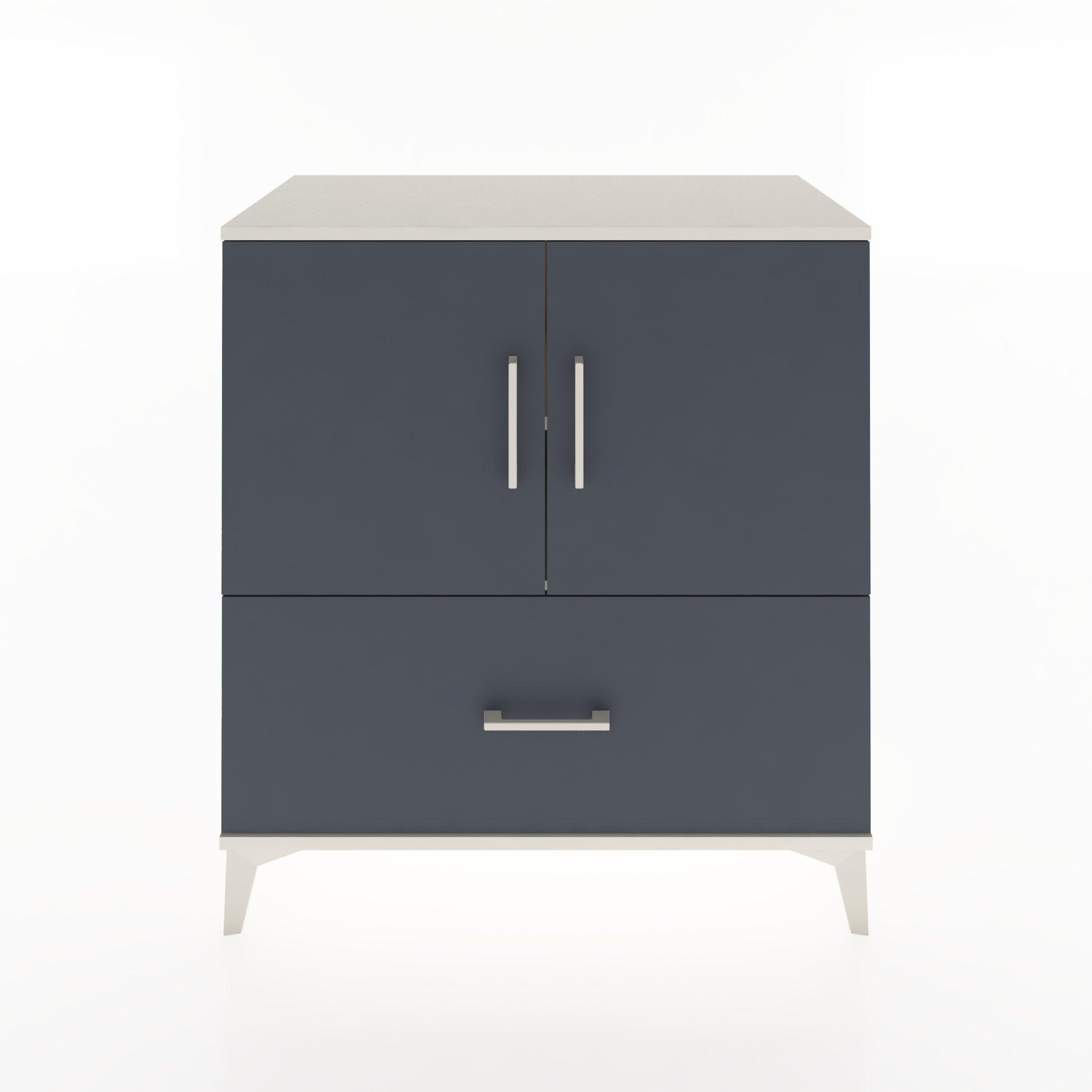 Woodntry Modular Dresser Moonstone 88x44x84 cm with Cover and Drawer KC47-1