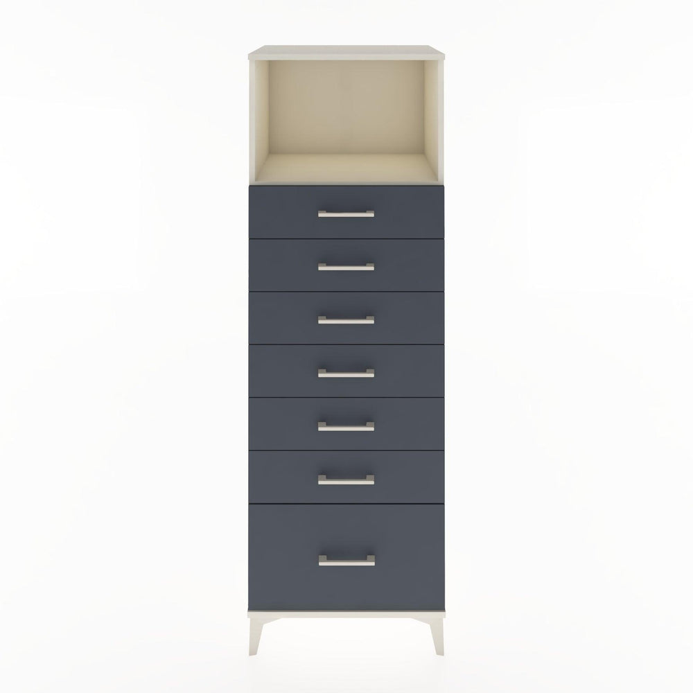 Woodntry Modular Cabinet Moonstone 60x44x170 cm with Drawers and Shelves CR38-1