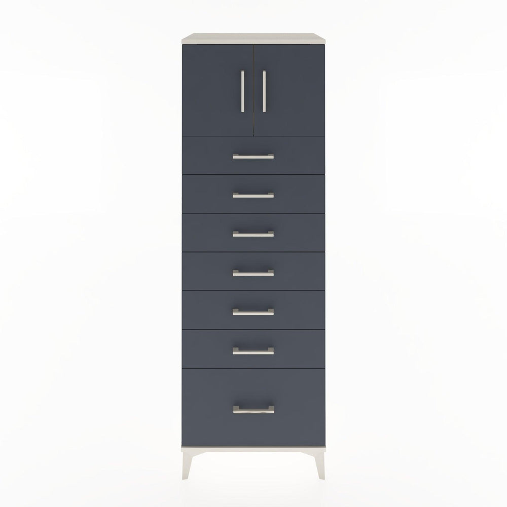 Woodntry Modüler Dolap Aytaşı 60x44x170 cm Kapaklı ve Çekmeceli KC10-1