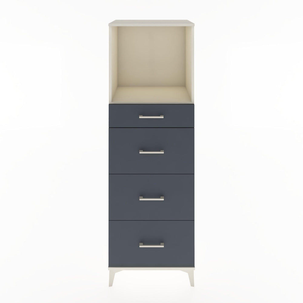 Woodntry Modular Cabinet Moonstone 60x44x170 cm with Drawers and Shelves CR50-1