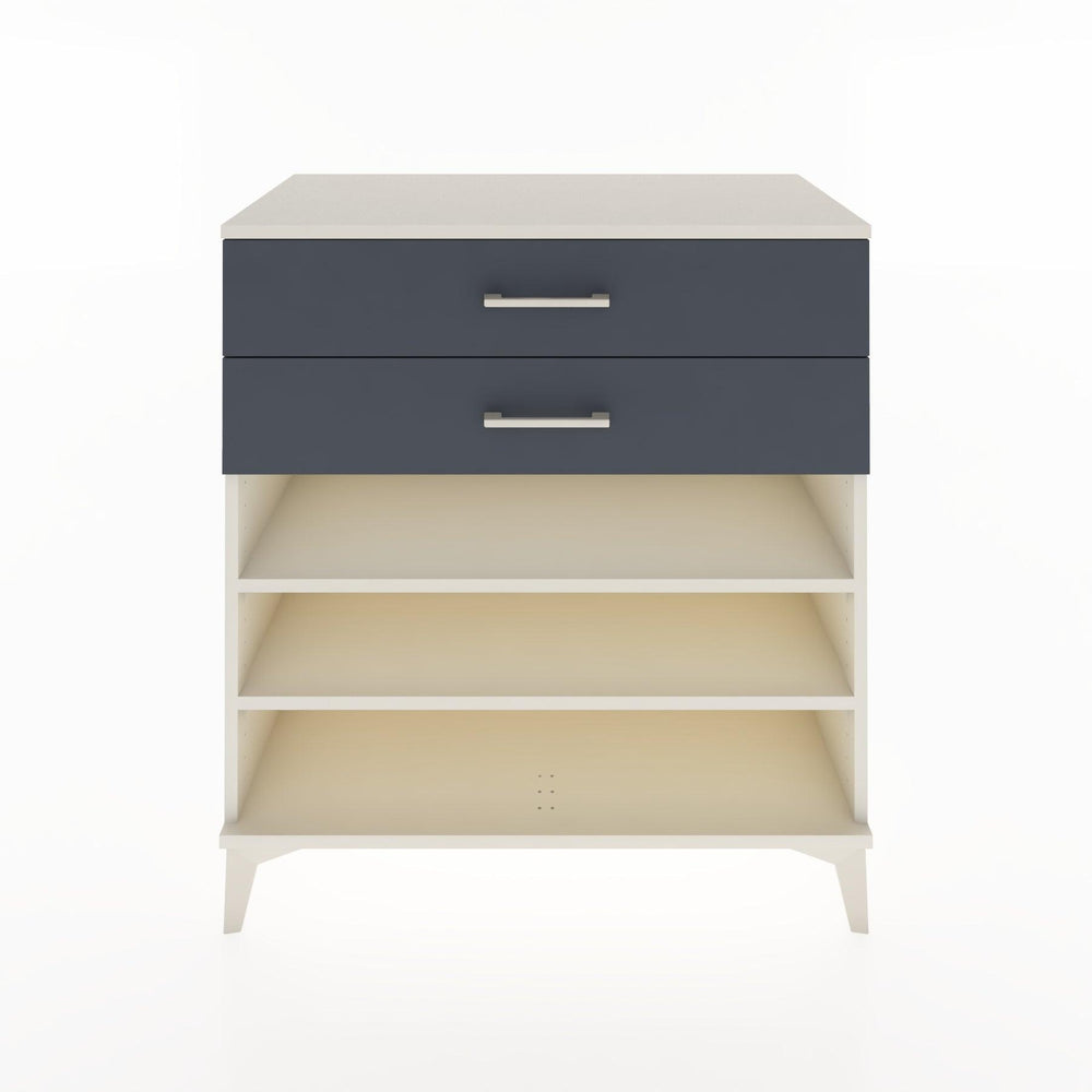 Woodntry Modular Dresser Moonstone 88x44x84 cm with Drawers and Shelves CR13-1