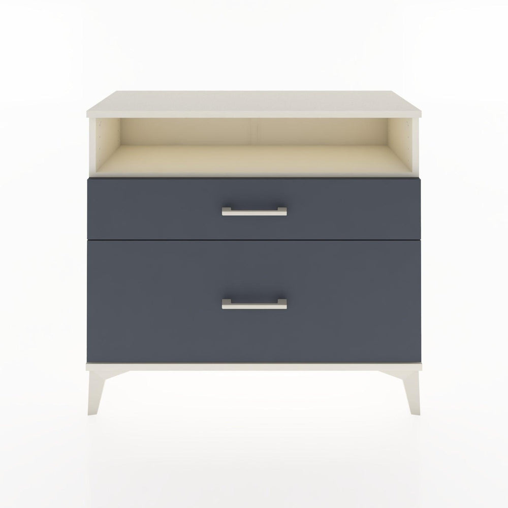 Woodntry Modüler Şifonyer İki Çekmeceli V6 88x30x68 cm Aytaşı - Woodntry