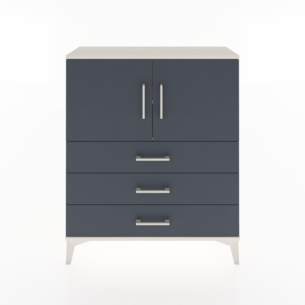 Woodntry Modüler Şifonyer Aytaşı 88x30x94 cm Kapaklı ve Çekmeceli KC7-1