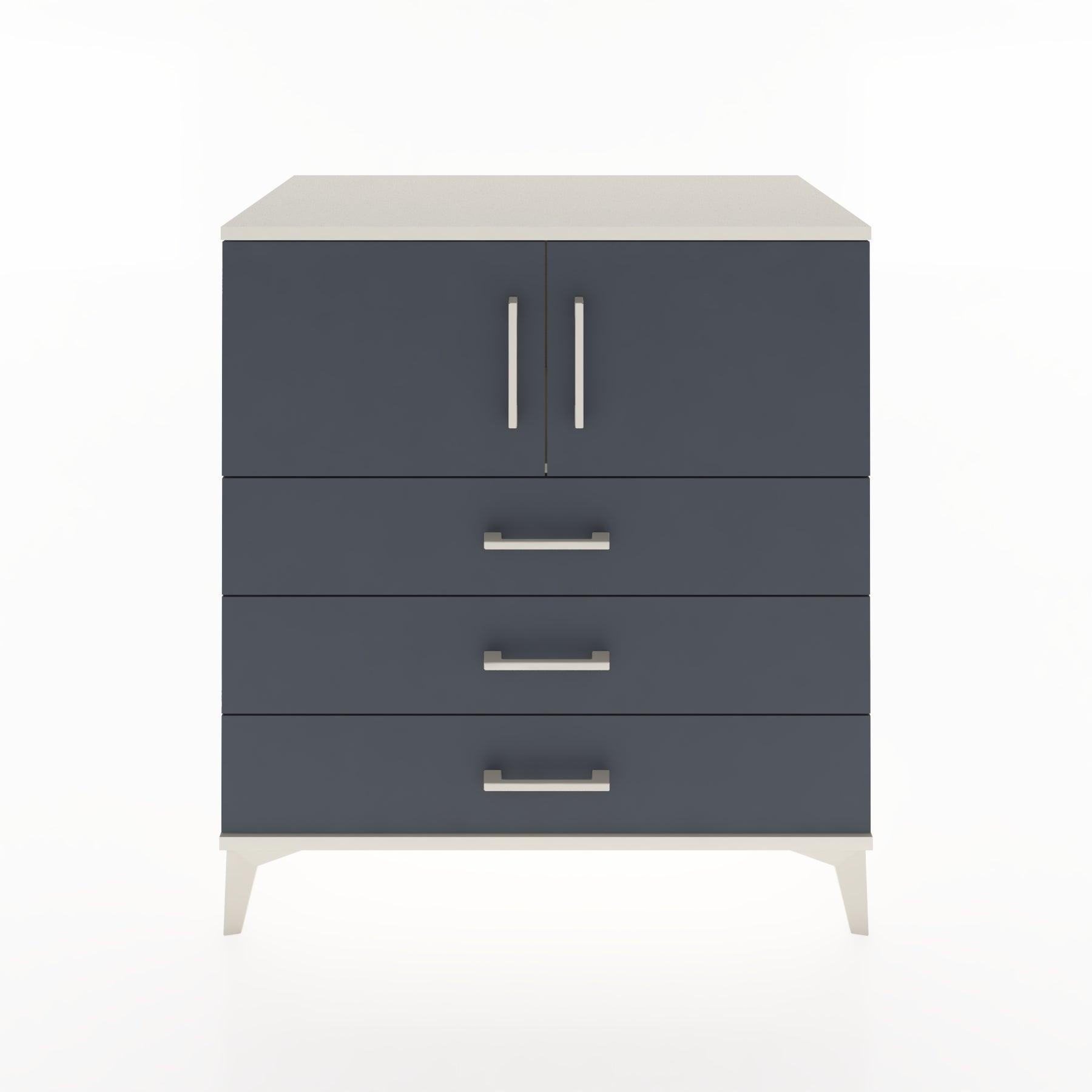 Woodntry Modular Dresser Moonstone 88x44x84 cm with Cover and Drawer KC98-1