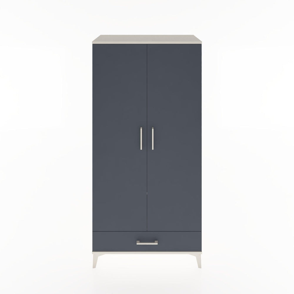 Woodntry Modular Cabinet Moonstone 88x44x170 cm with Doors and Drawers KC30-1