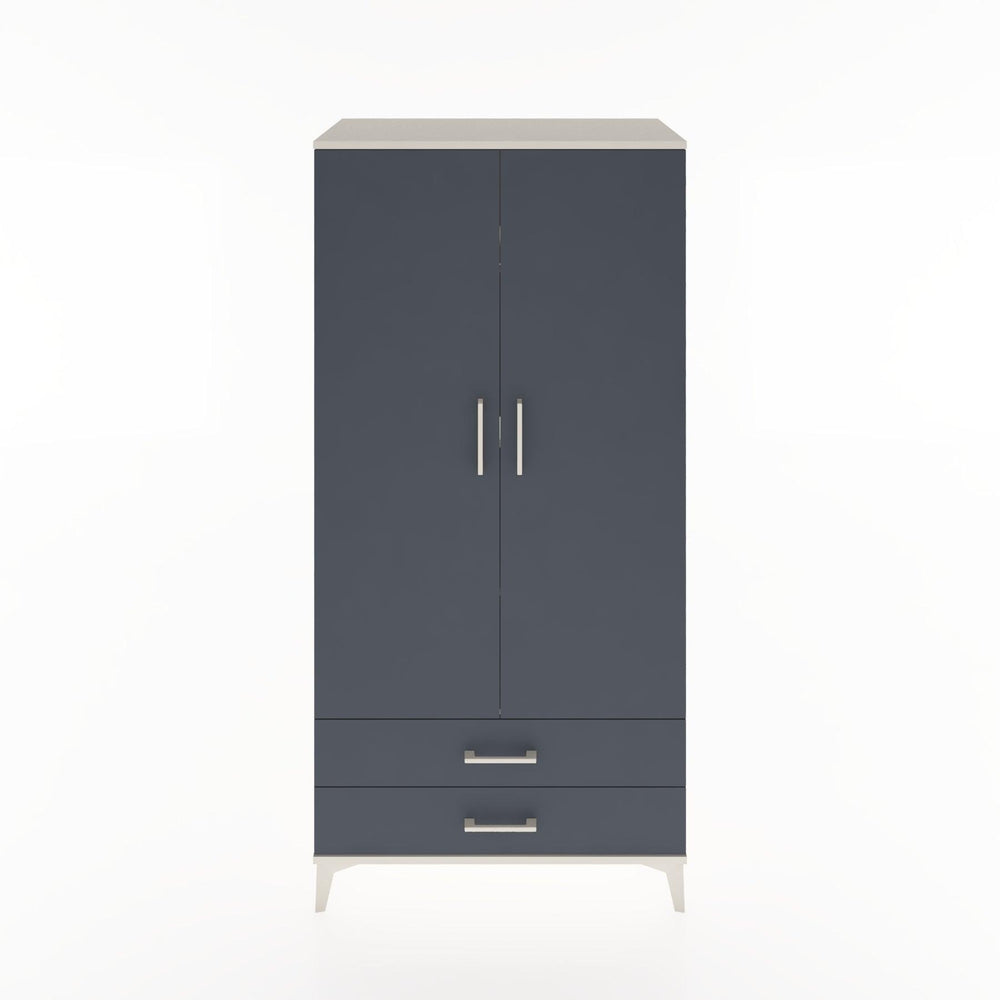 Woodntry Modüler Dolap Aytaşı 88x44x170 cm Kapaklı ve Çekmeceli KC7-1