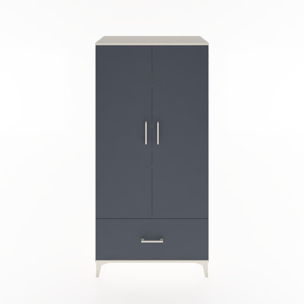 Woodntry Modüler Dolap Aytaşı 88x44x170 cm Kapaklı ve Çekmeceli KC16-1