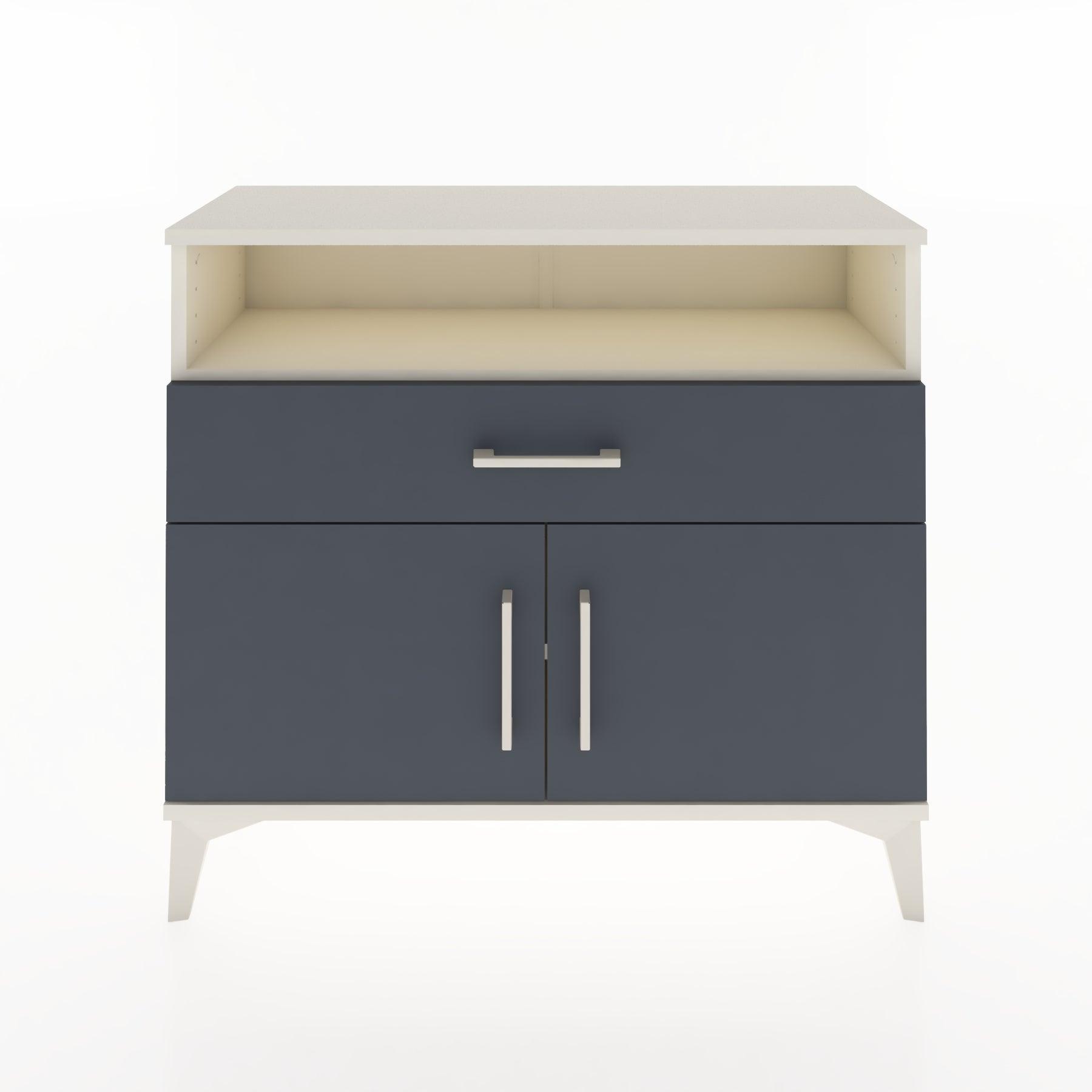 Woodntry Modüler Şifonyer Kapak Raf Çekmeceli 88x30x68 cm Aytaşı - Woodntry