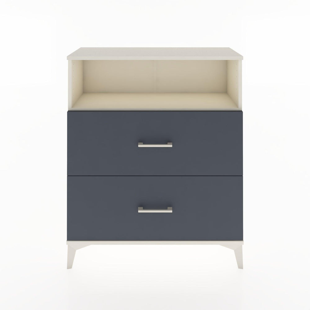 Woodntry Modüler Şifonyer Aytaşı 88x30x94 cm Çekmeceli ve Raflı CR14-1