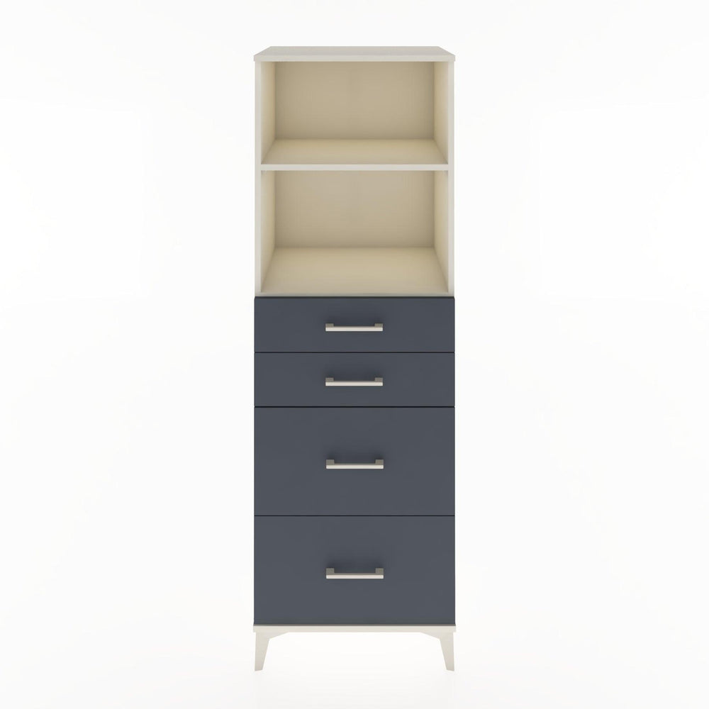 Woodntry Modular Cabinet Moonstone 60x44x170 cm with Drawers and Shelves CR46-1