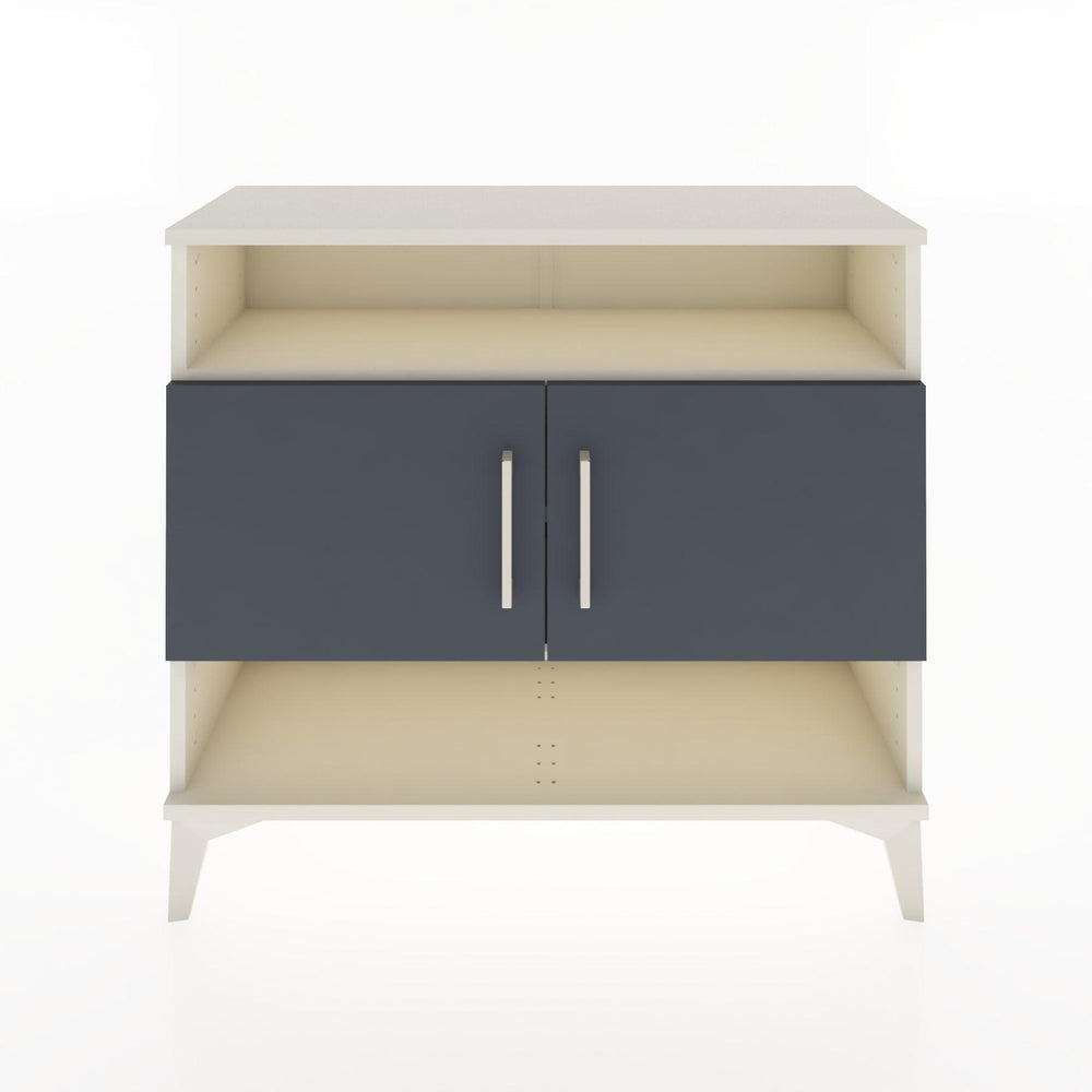 Woodntry Modüler Şifonyer Raf ve İki Kapaklı V2 88x30x68 cm Çam - Woodntry