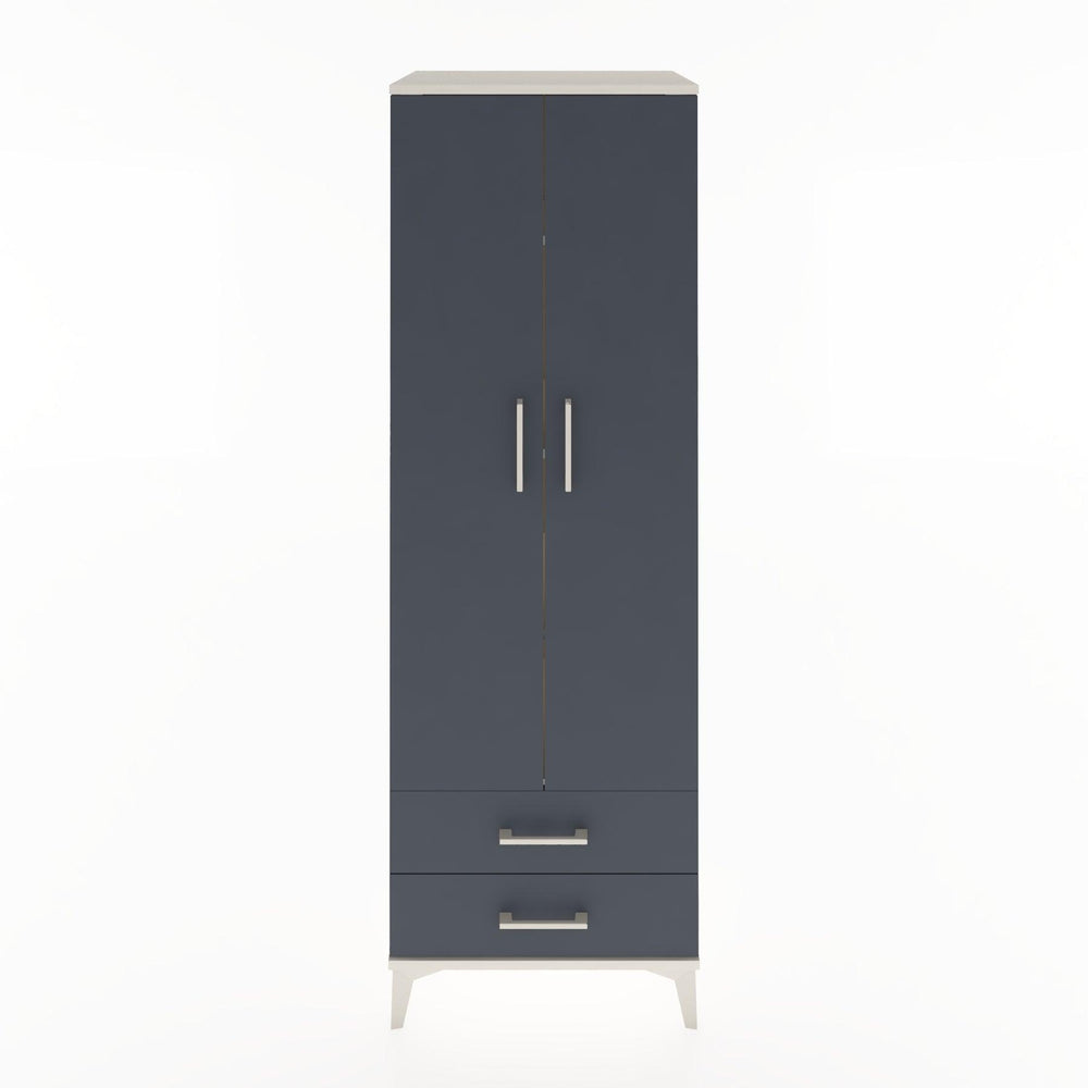 Woodntry Modüler Dolap Aytaşı 60x44x170 cm Kapaklı ve Çekmeceli KC7-1