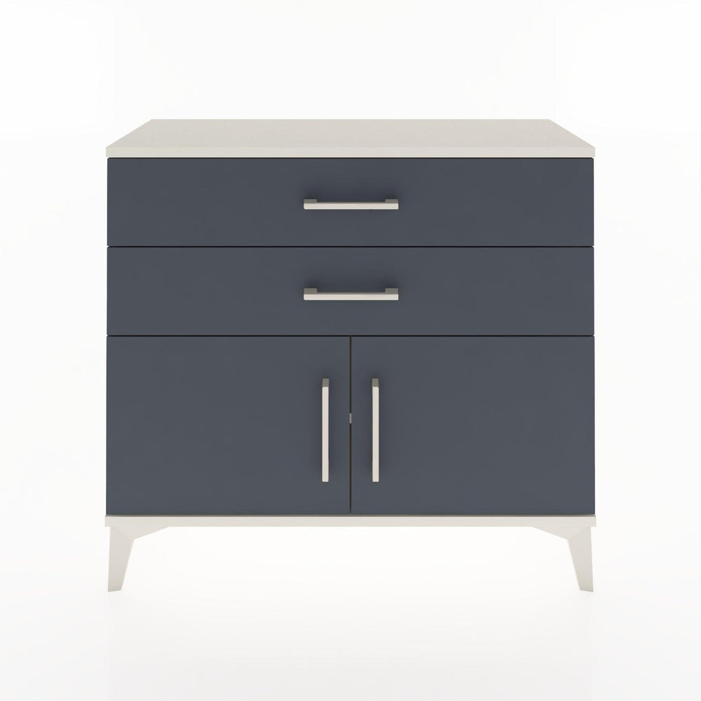 Woodntry Modüler Şifonyer Çekmece Raf Kapaklı 88x30x68 cm Çam - Woodntry