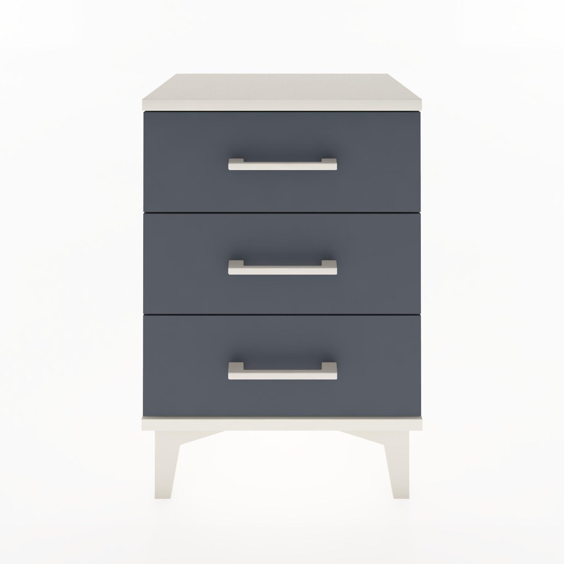 Woodntry Modüler Komodin Üç Çekmeceli 44x30x52 cm Aytaşı - Woodntry