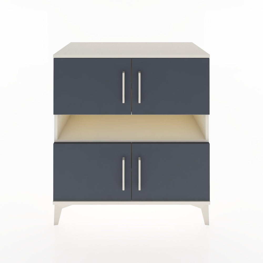 Woodntry Modüler Şifonyer Aytaşı 88x44x84 cm Kapaklı ve Çekmeceli KC102-1