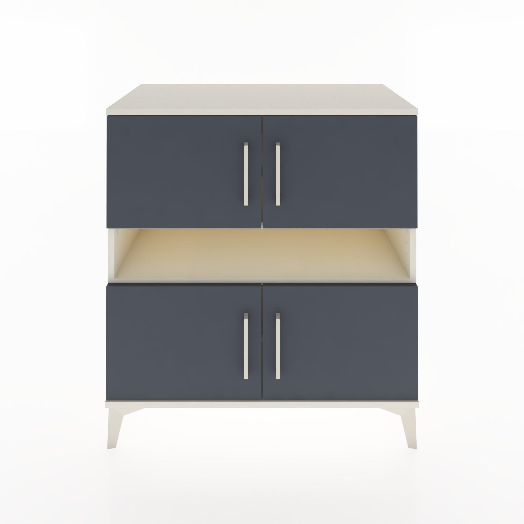 Woodntry Modular Dresser Moonstone 88x44x84 cm with Cover and Drawer KC102-1