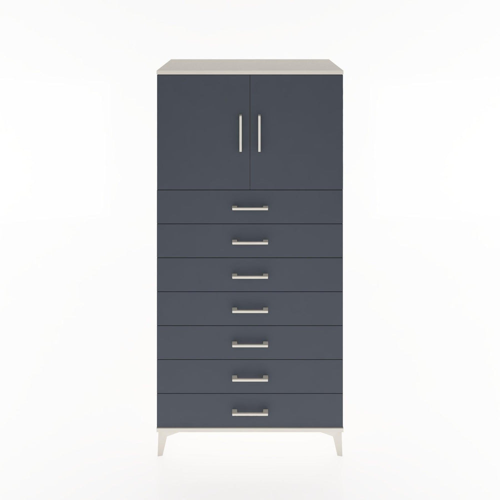 Woodntry Modüler Dolap Aytaşı 88x44x170 cm Kapaklı ve Çekmeceli KC2-1