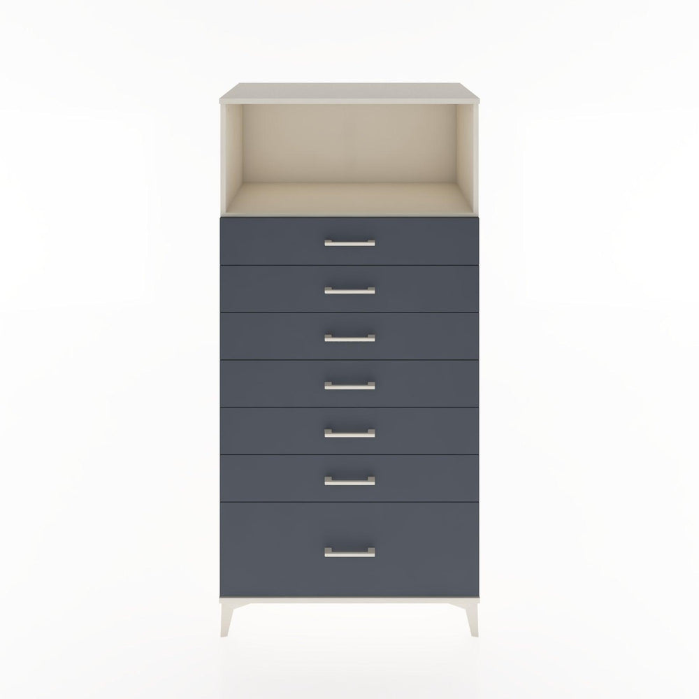 Woodntry Modular Cabinet Moonstone 88x44x170 cm with Drawers and Shelves CR38-1