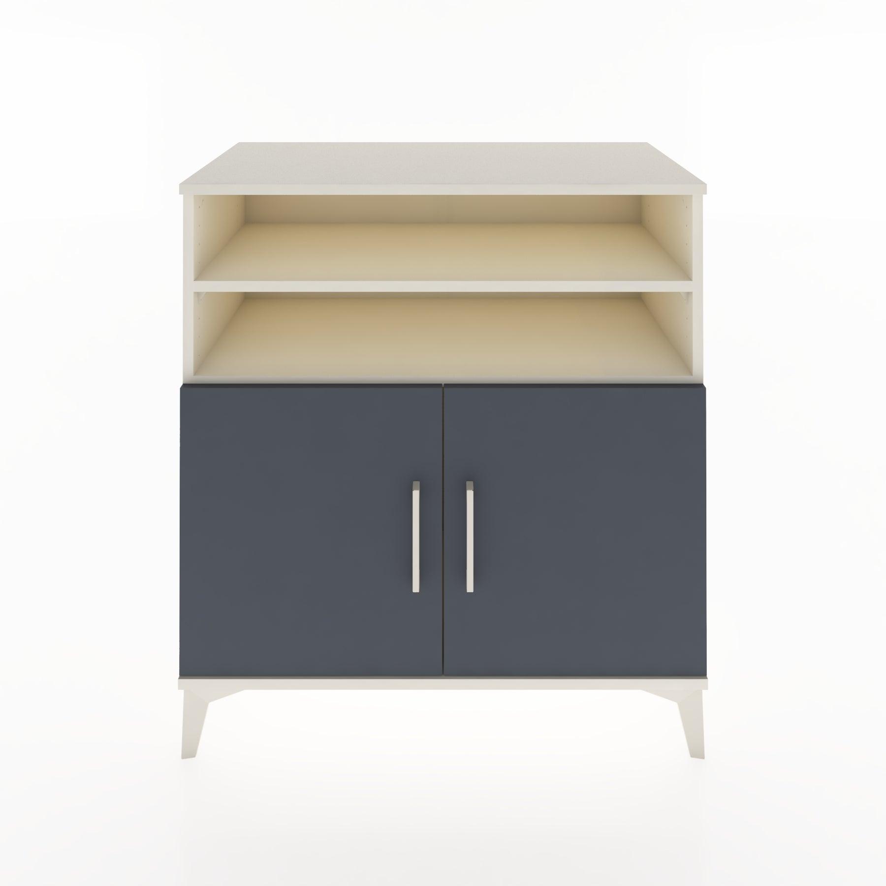 Woodntry Modular Dresser Moonstone 88x44x84 cm with Cover and Shelf KR39-1