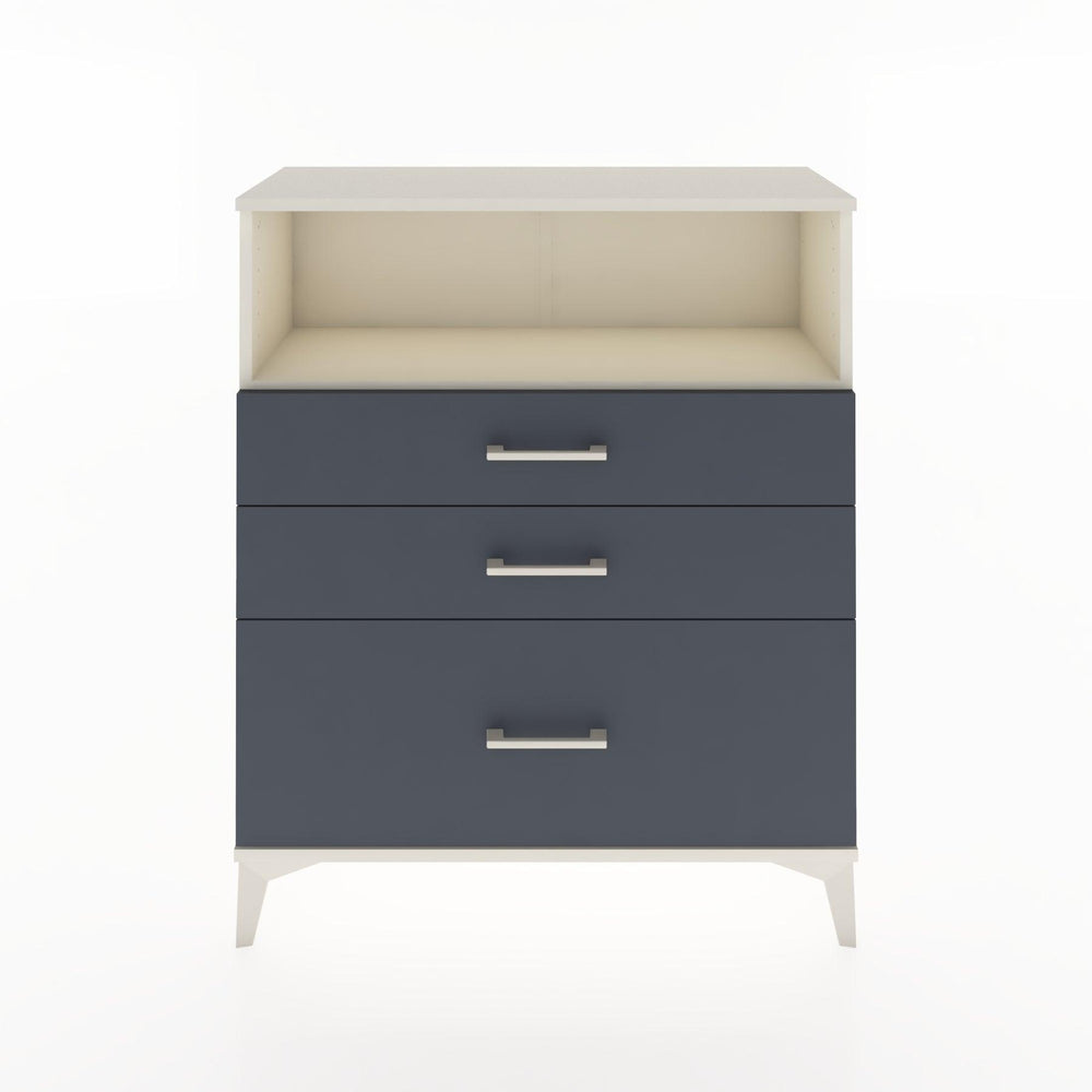 Woodntry Modüler Şifonyer Aytaşı 88x30x94 cm Çekmeceli ve Raflı CR13-1