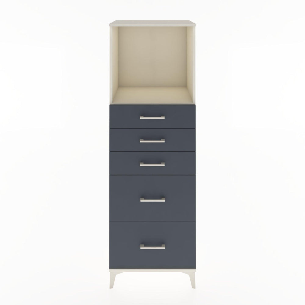 Woodntry Modüler Dolap Aytaşı 60x44x170 cm Çekmeceli ve Raflı CR45-1