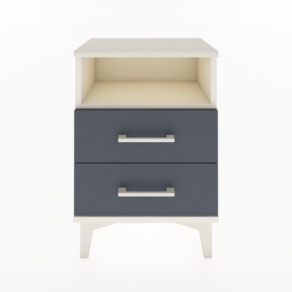 Woodntry Modüler Komodin İki Çekmeceli 44x30x52 cm Aytaşı - Woodntry