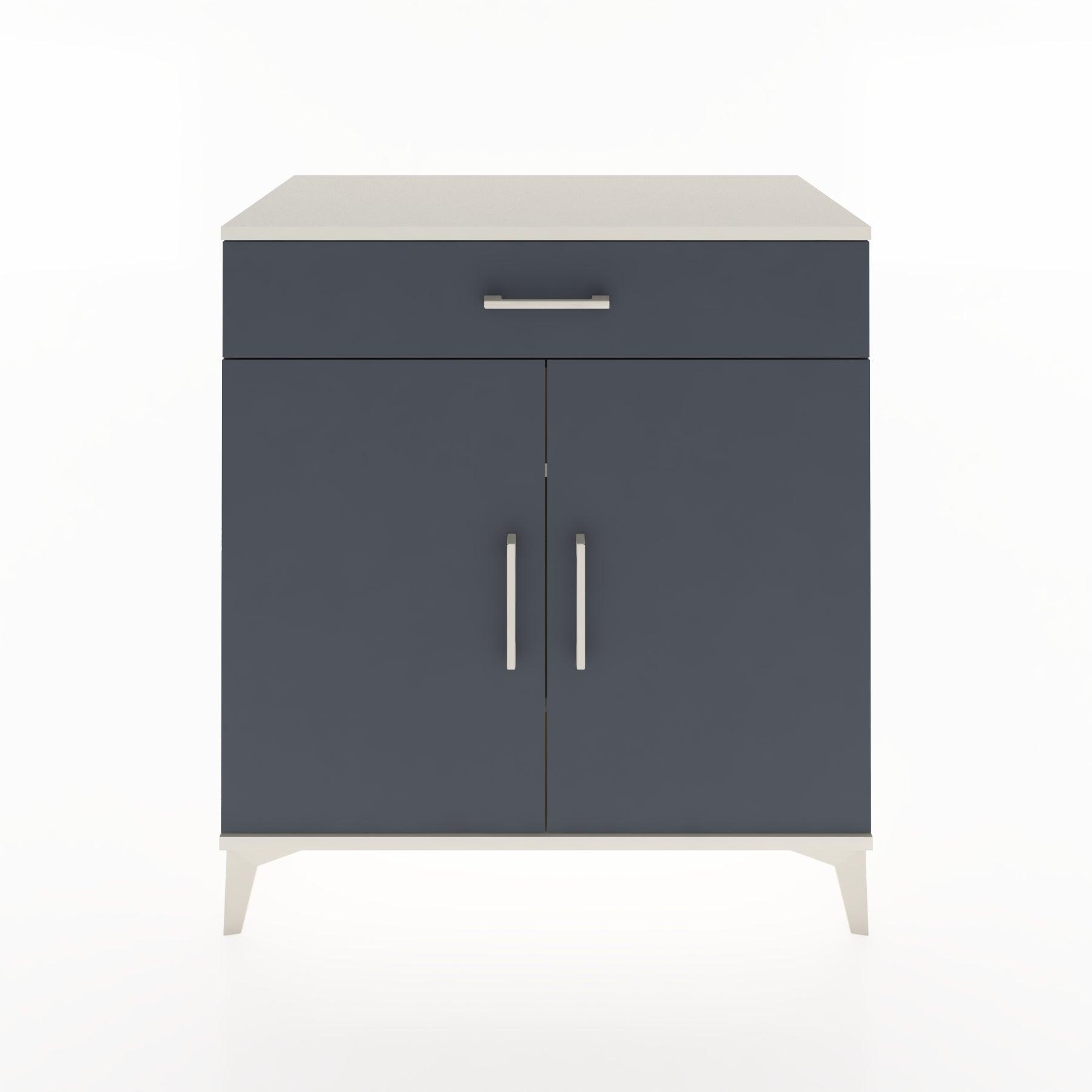 Woodntry Modular Dresser Moonstone 88x44x84 cm with Cover and Drawer KC79-1