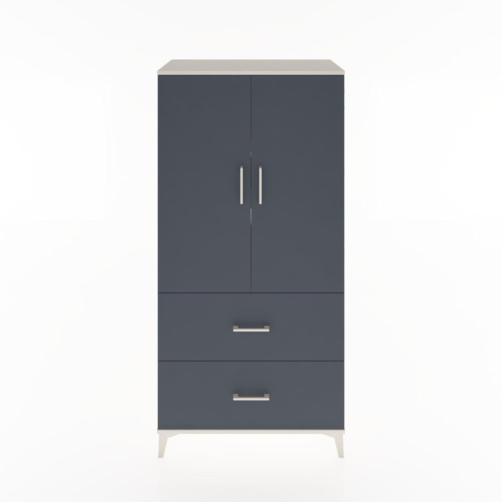 Woodntry Modüler Dolap Aytaşı 88x44x170 cm Kapaklı ve Çekmeceli KC21-1