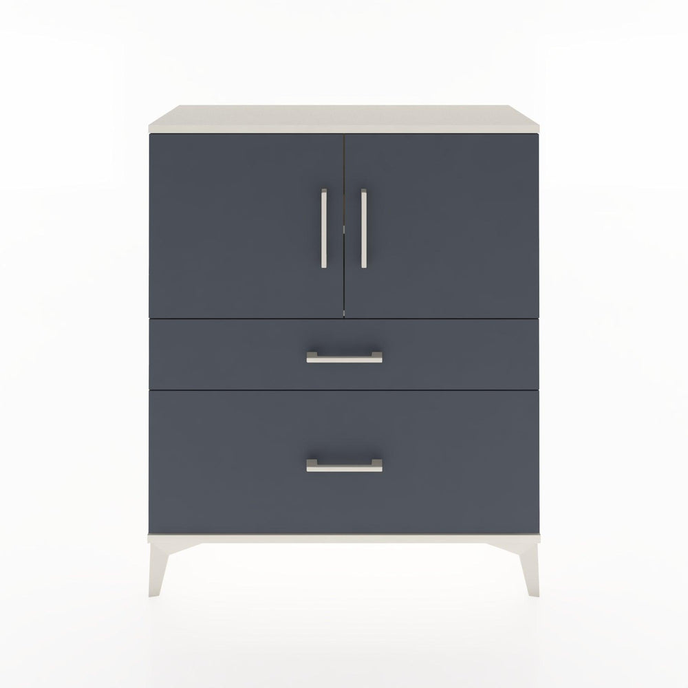 Woodntry Modüler Şifonyer Aytaşı 88x30x94 cm Kapaklı ve Çekmeceli KC11-1