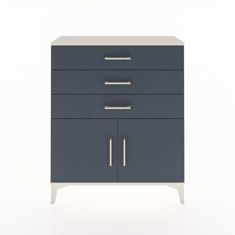 Woodntry Modüler Şifonyer Aytaşı 88x30x94 cm Kapaklı ve Çekmeceli KC8-1