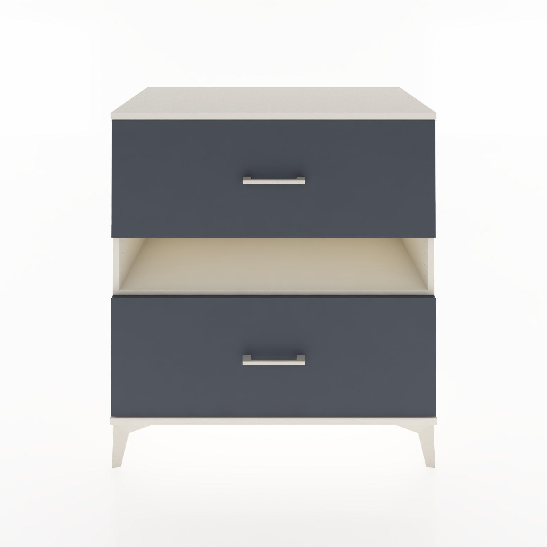 Woodntry Modüler Şifonyer Aytaşı 88x44x84 cm Çekmeceli ve Raflı CR2-1