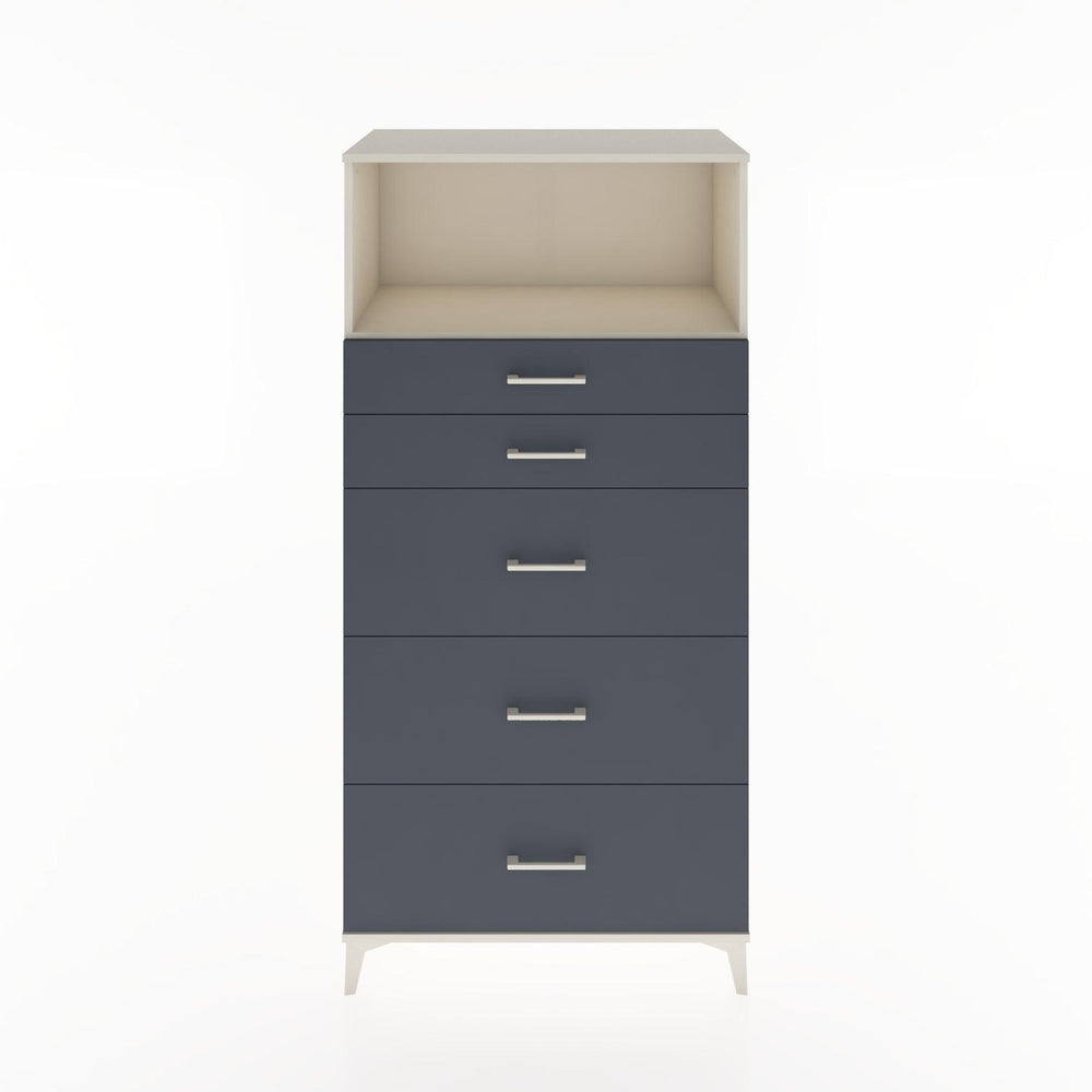 Woodntry Modular Cabinet Moonstone 88x44x170 cm with Drawers and Shelves CR50-1