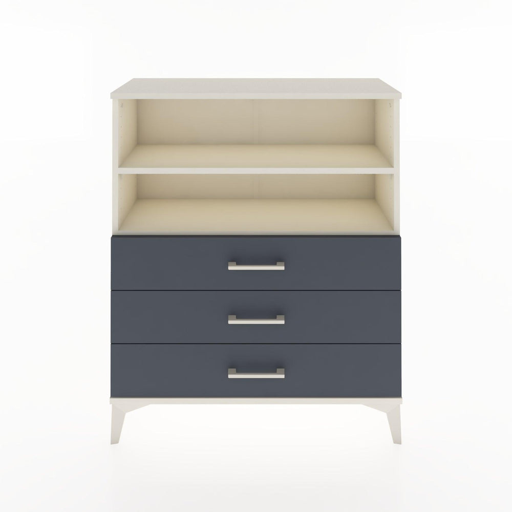 Woodntry Modüler Şifonyer Aytaşı 88x30x94 cm Çekmeceli ve Raflı CR18-1